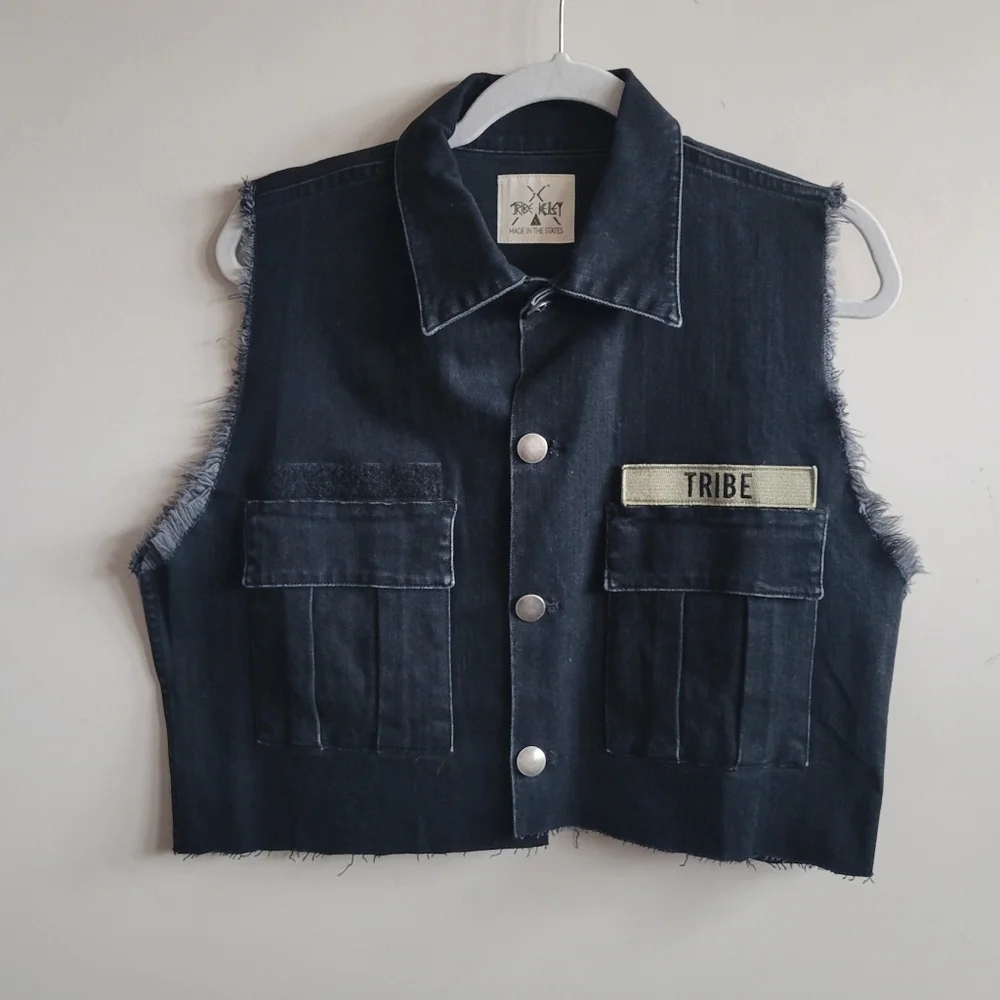 Tribe Kelley Cropped‎ Denim Jacket